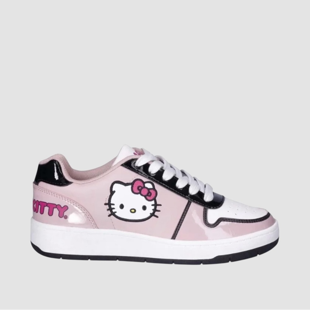 Hello Kitty Pink White Sneakers NWT Size 11
